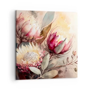 Quadro su tela - Stampe su Tela - Di profilo e di fronte - 50x50 cm