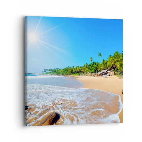 Quadro su tela - Stampe su Tela - Un luogo esotico per te - 30x30 cm