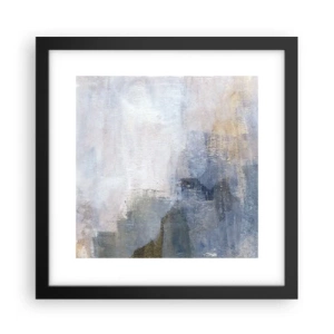 Poster in cornice nera - Toni e accordi dei colori - 30x30 cm