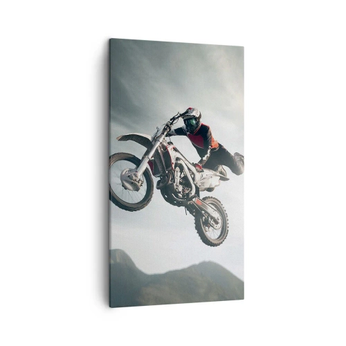 Quadro su tela - Stampe su Tela - No risk no fun - 45x80 cm