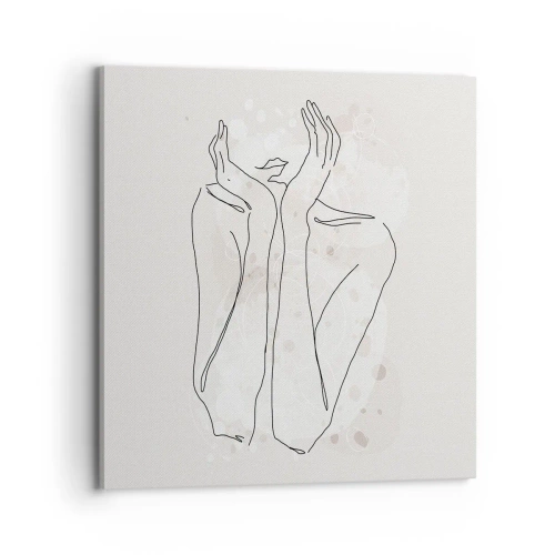 Quadro su tela - Stampe su Tela - Attimo sognante - 70x70 cm