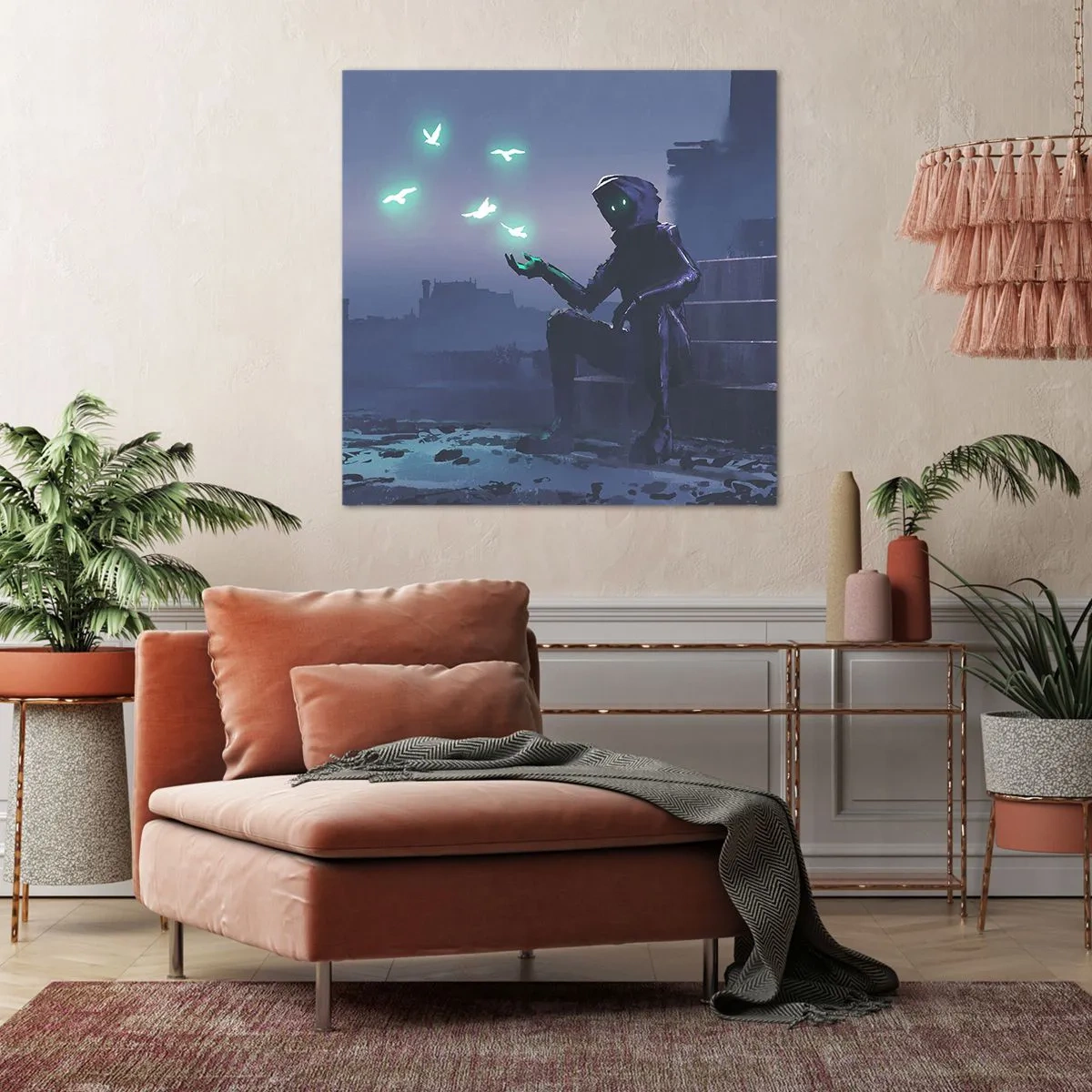 Quadro su tela - Stampe su Tela - La vita ritorna - 50x50 cm