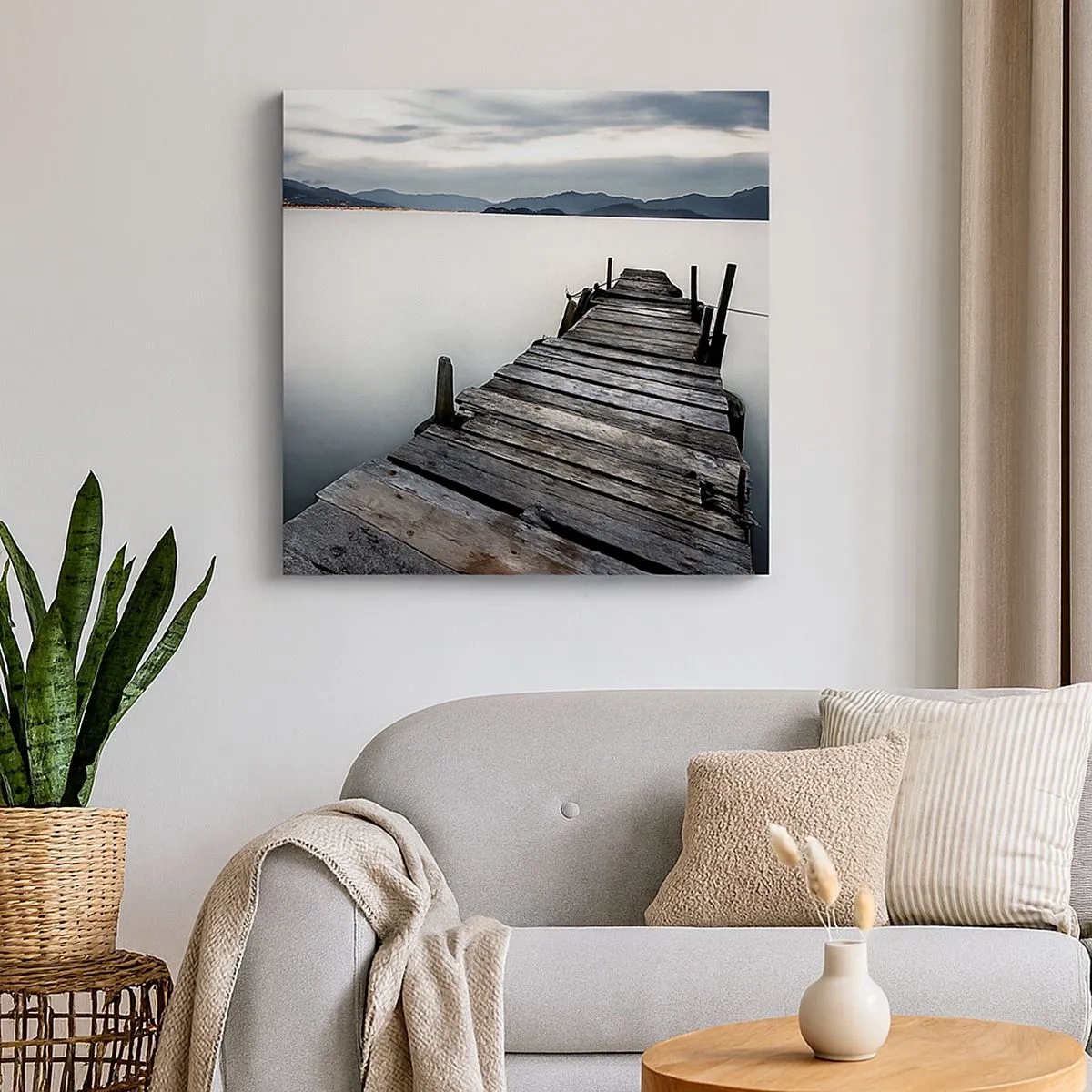 Quadro su tela - Stampe su Tela - Immergersi nella tranquillità - 30x30 cm