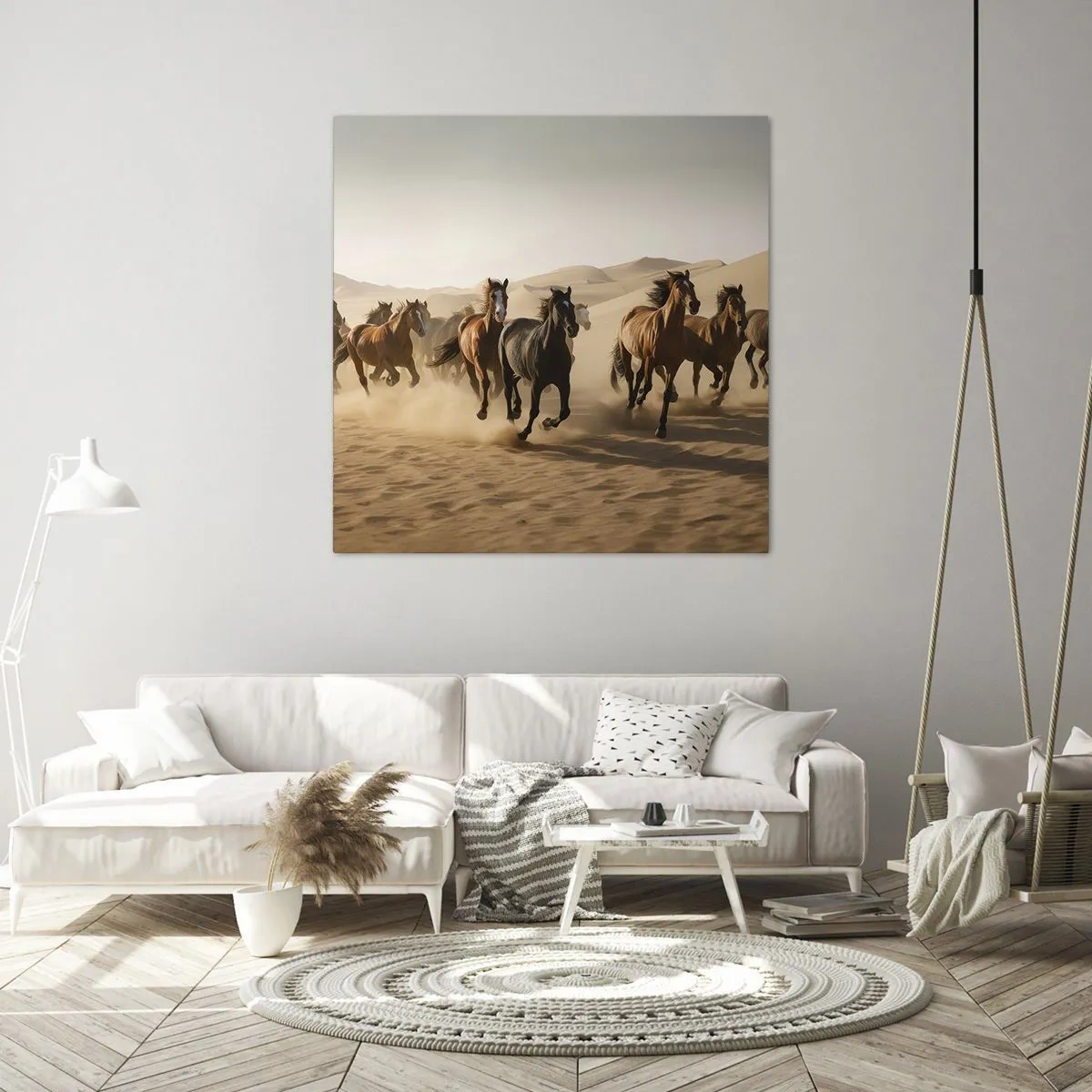 Quadro su tela - Stampe su Tela - Liberi come il vento - 40x40 cm