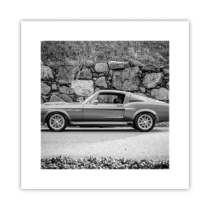 Poster - La leggenda degli anni '60 - 30x30 cm