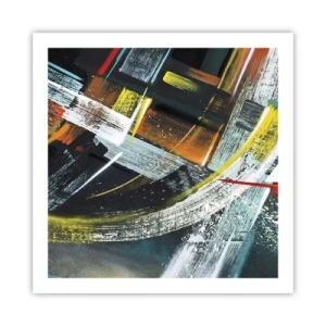 Poster - L'energia del movimento - 60x60 cm