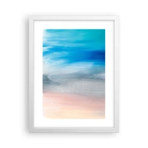 Poster in cornice bianca - Gli elementi: l'aria - 30x40 cm