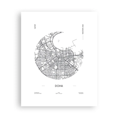 Poster - Anatomia di Doha - 40x50 cm