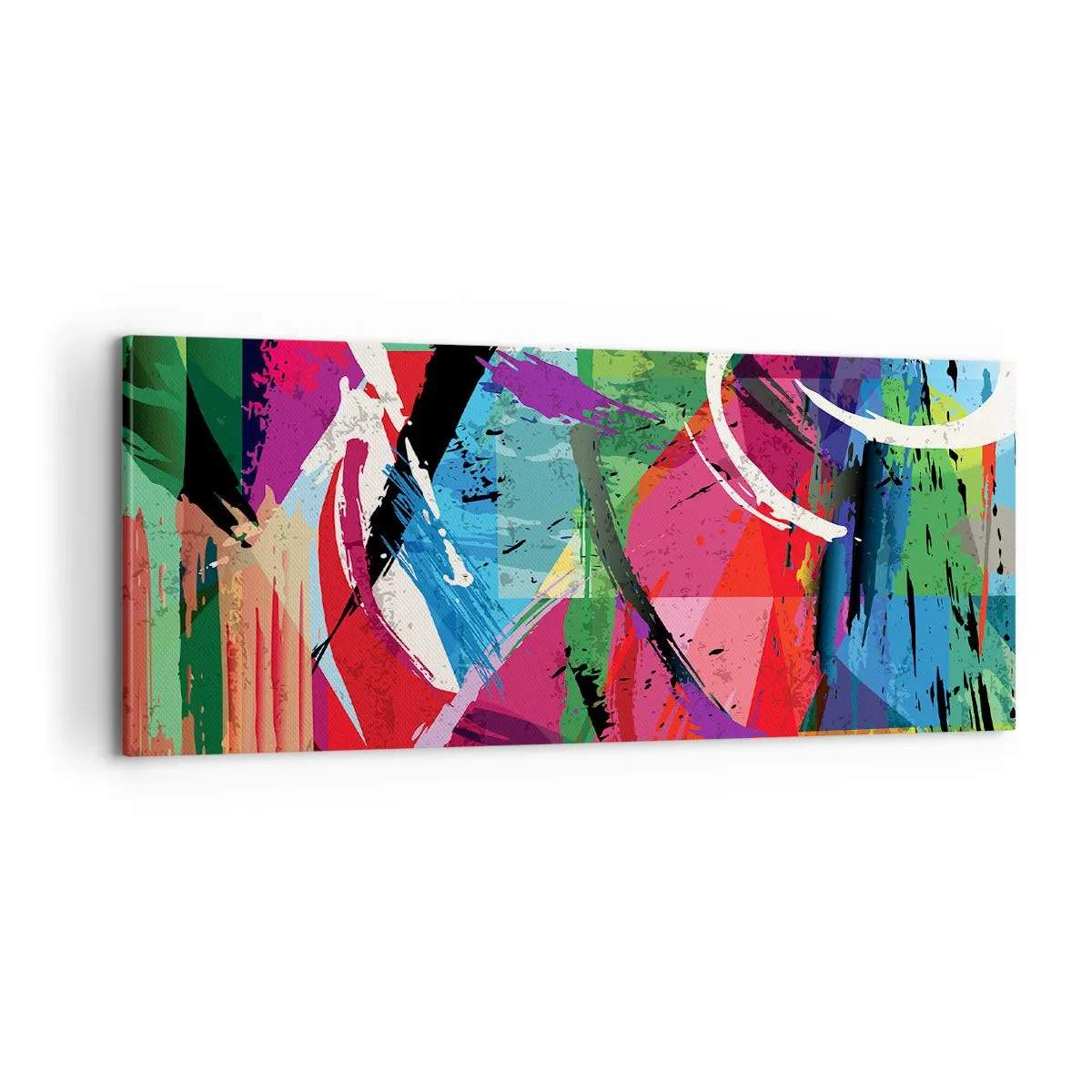 Quadro su tela - Stampe su Tela - Veloce, vivo e saltellante - 100x40 cm