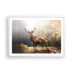 Poster in cornice bianca - Nella piena maestà - 70x50 cm