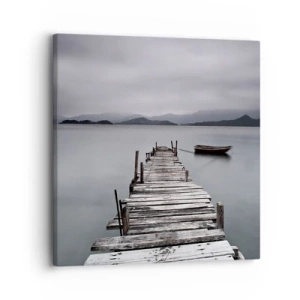 Quadro su tela - Stampe su Tela - Domani puoi partire - 30x30 cm
