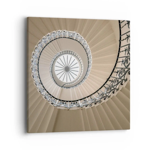 Quadro su tela - Stampe su Tela - Al centro della chiocciola - 40x40 cm