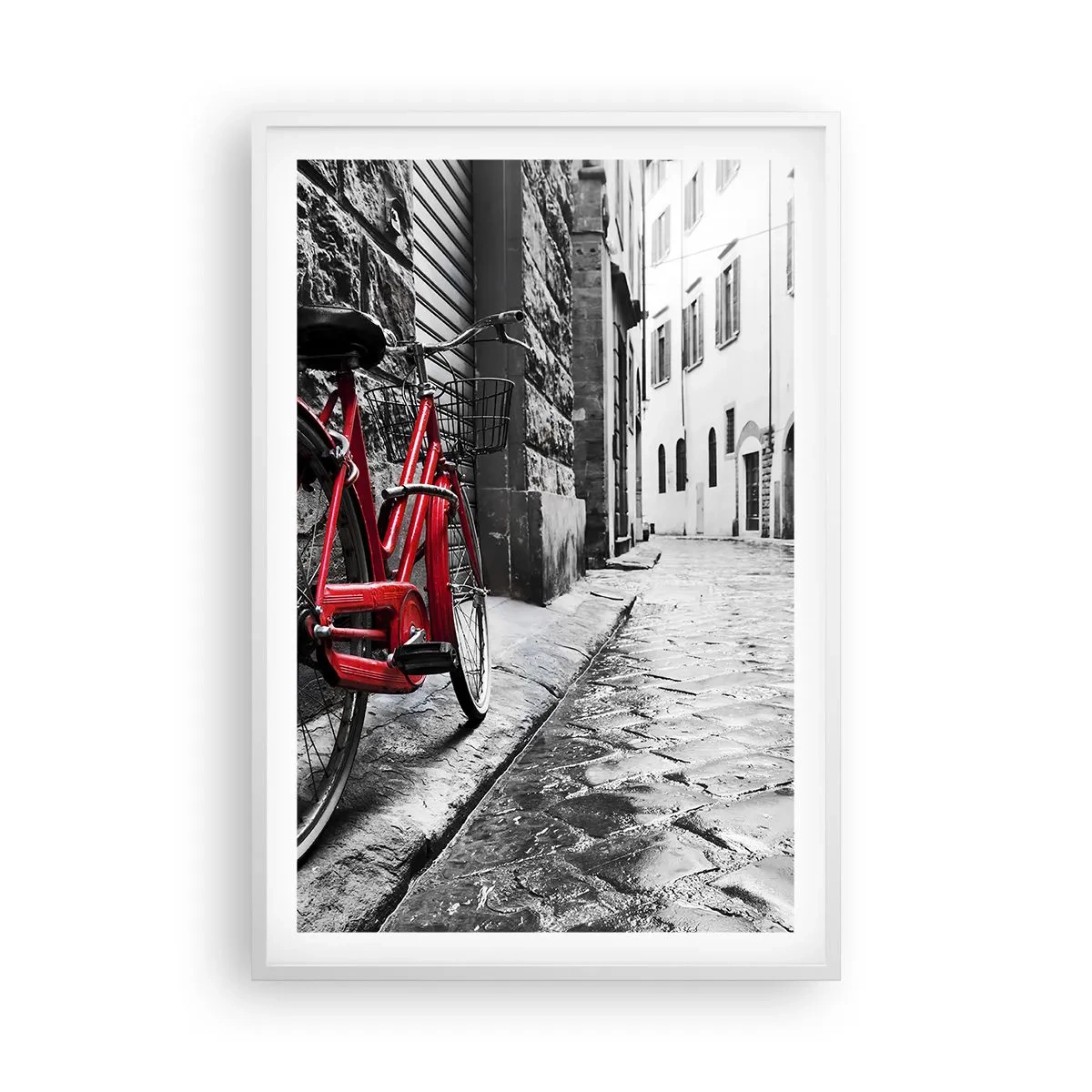 Poster in cornice bianca - La vera bellezza non invecchia - 61x91 cm