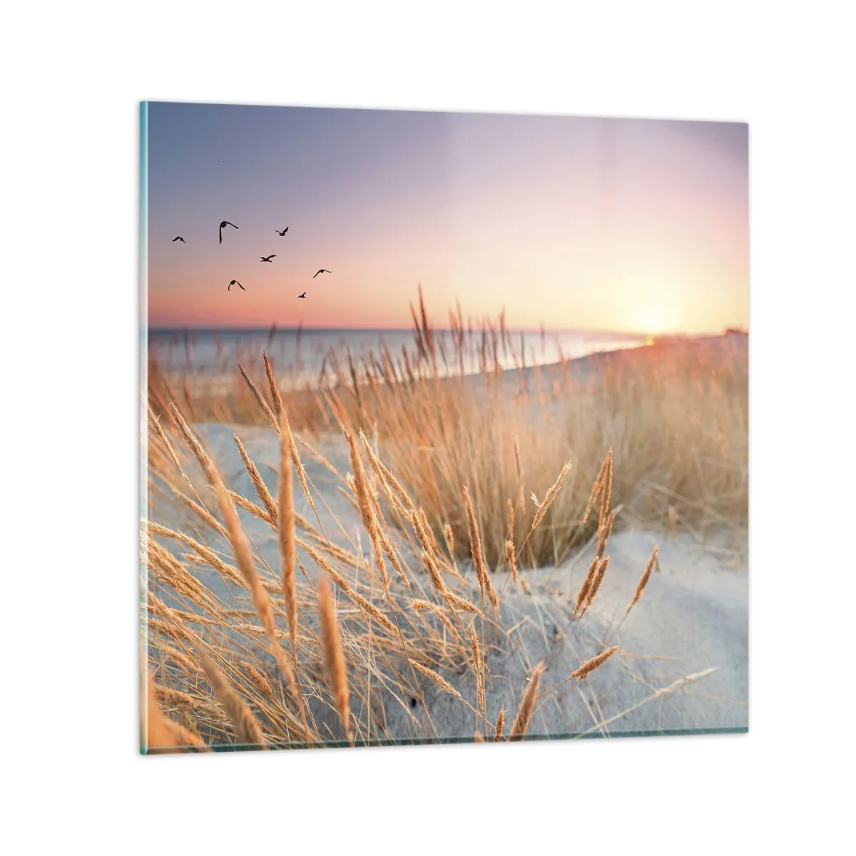 Quadro su vetro - Ninna nanna baltica - 60x60 cm