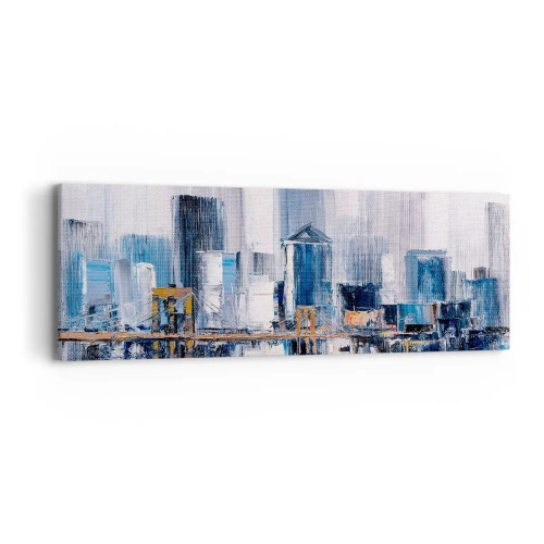 Quadro su tela - Stampe su Tela - Impressione di New York - 90x30 cm