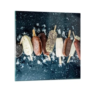 Quadro su vetro - Il sapore della calda estate - 60x60 cm