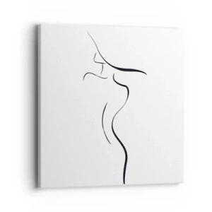 Quadro su tela - Stampe su Tela - Inafferrabile come un'onda - 40x40 cm