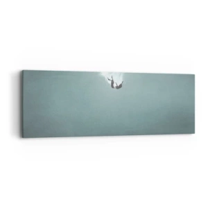 Quadro su tela - Stampe su Tela - Nell'abbraccio dell'oceano - 90x30 cm