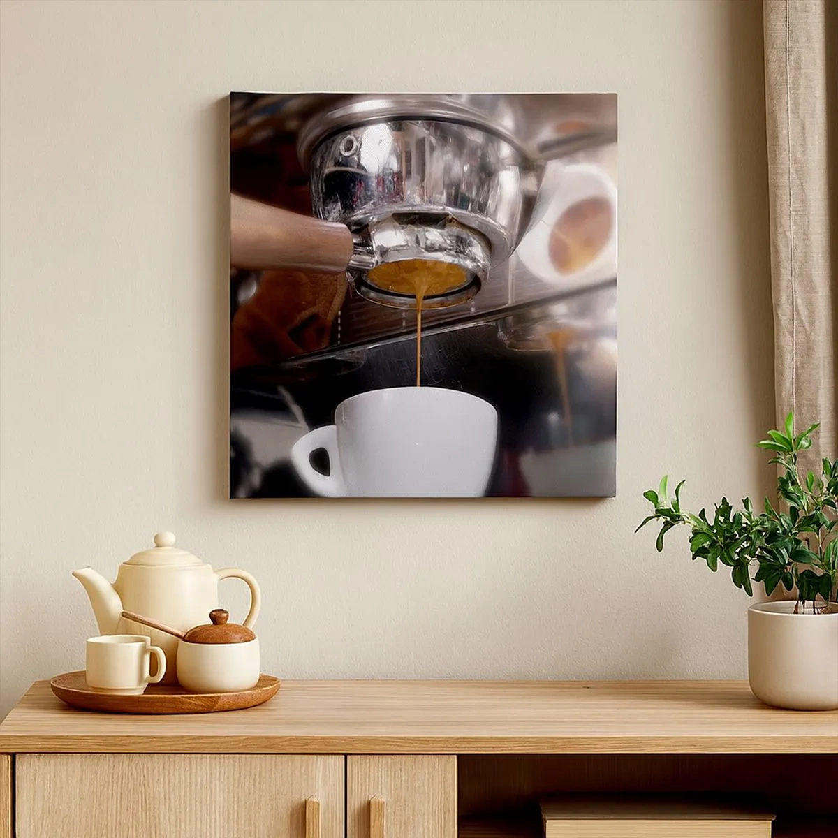 Quadro su tela - Stampe su Tela - Il miglior momento della giornata - 30x30 cm