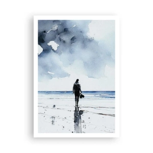 Poster - Dialogo con il mare - 70x100 cm