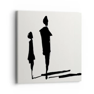 Quadro su tela - Stampe su Tela - Sicuramente insieme? - 30x30 cm