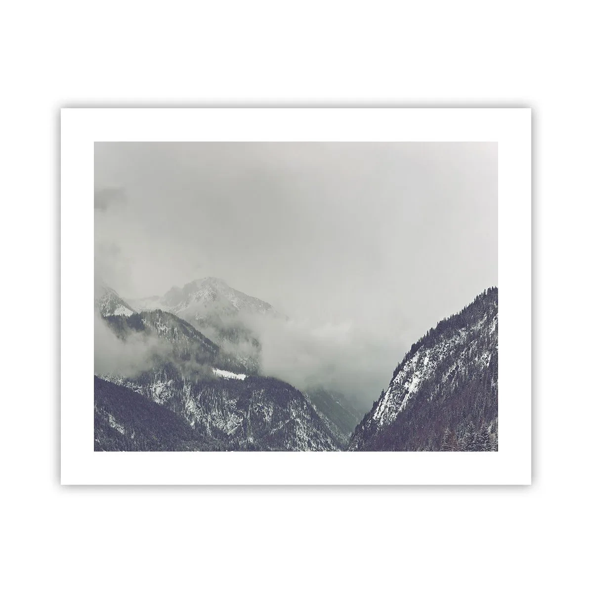 Poster - La valle delle nebbie - 50x40 cm