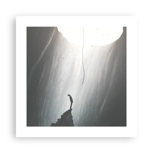 Poster - C'è sempre una via d'uscita - 40x40 cm