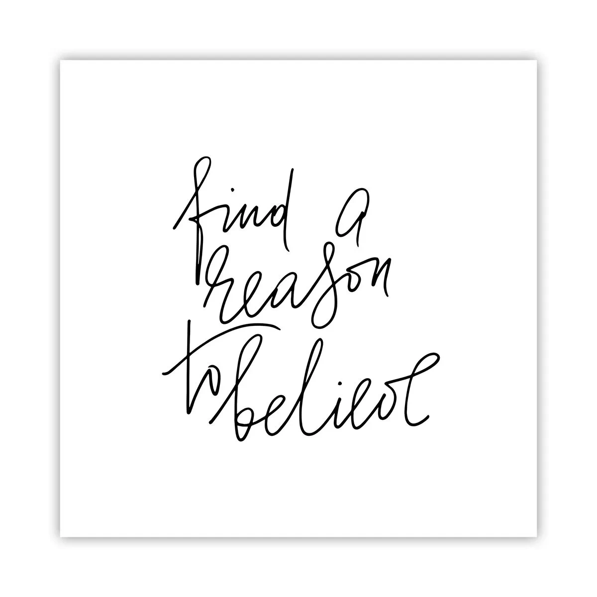 Poster - è possibile - 40x40 cm