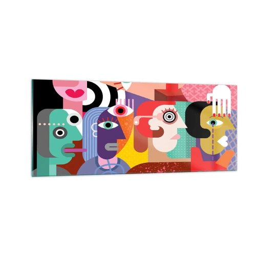 Quadro su vetro - Mi manda Picasso - 100x40 cm