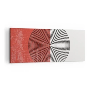 Quadro su tela - Stampe su Tela - Dritto al centro - 100x40 cm