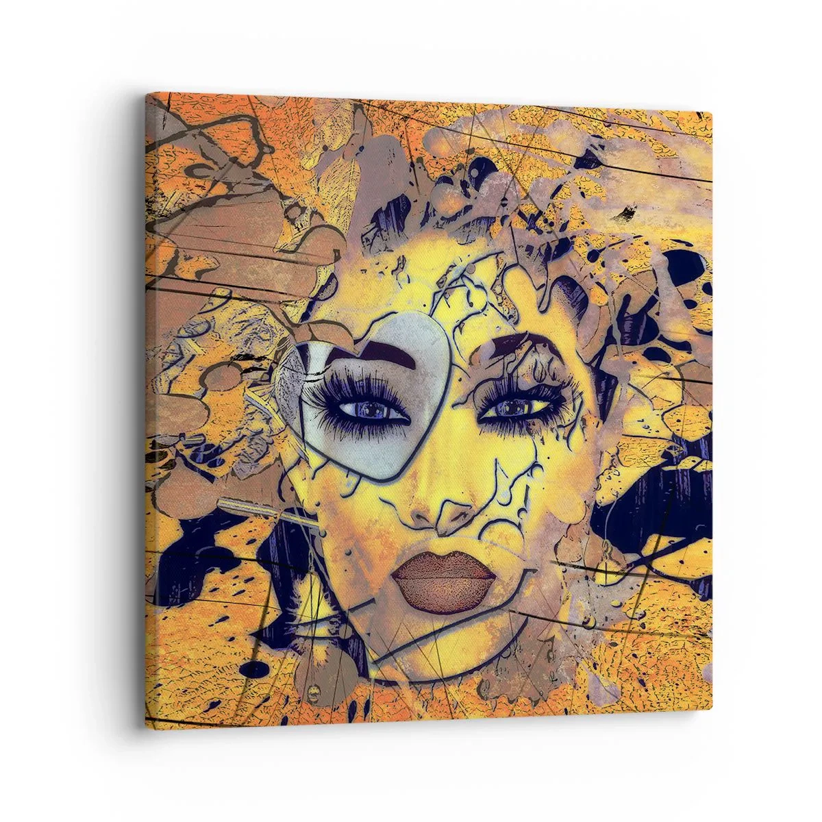 Quadro su tela - Stampe su Tela - Bellezza solare - 30x30 cm