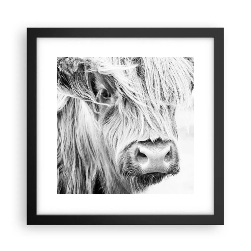 Poster in cornice nera - Selvaticità scozzese - 30x30 cm