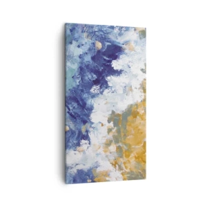 Quadro su tela - Stampe su Tela - La danza degli elementi - 45x80 cm