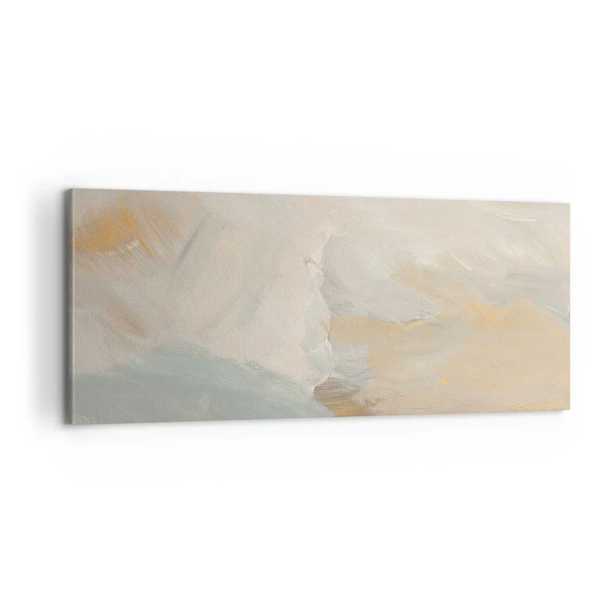 Quadro su tela - Stampe su Tela - Astrazione: il paese della mitezza - 100x40 cm