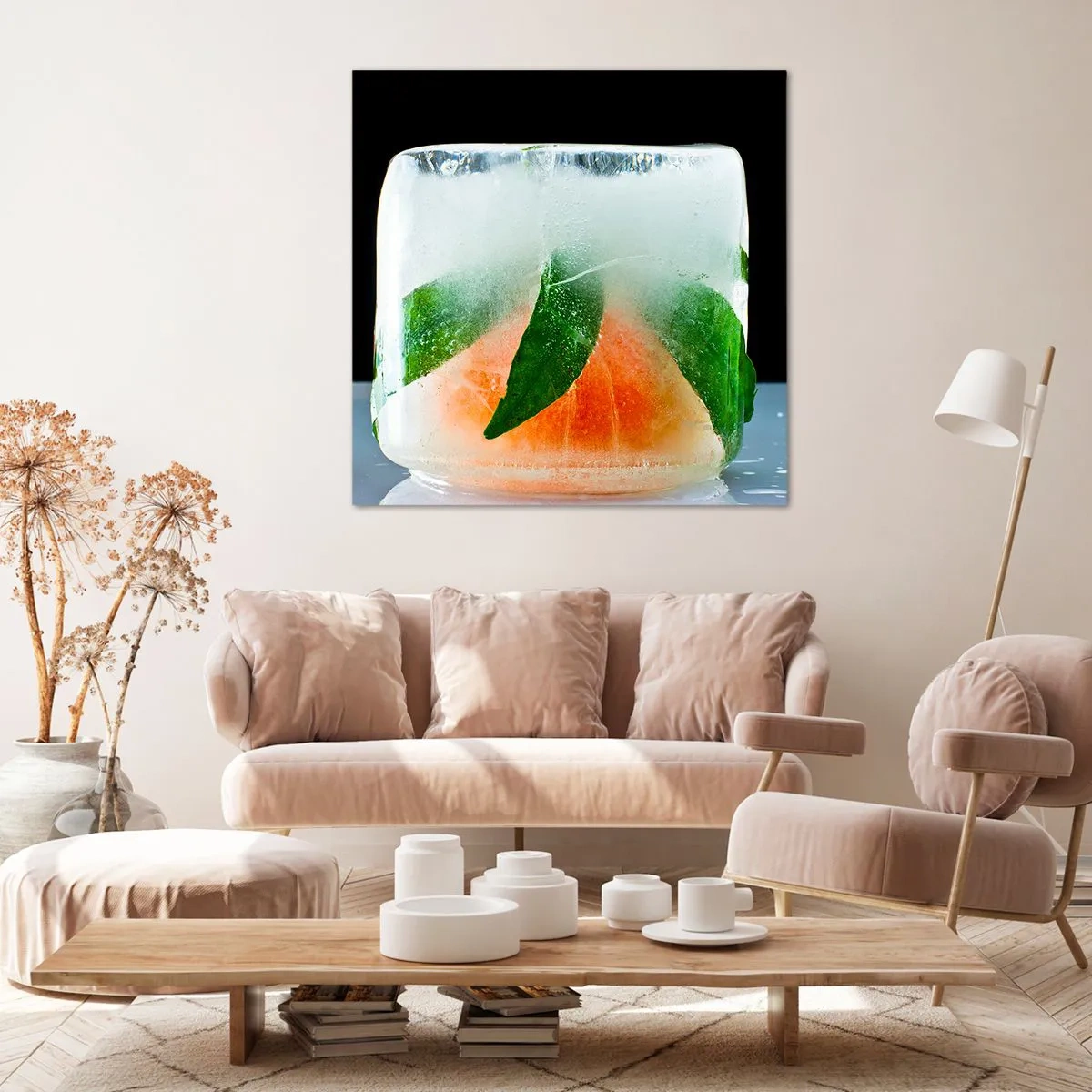 Quadro su tela - Stampe su Tela - Freschezza e rinfresco - 50x50 cm