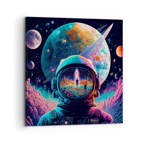 Quadro su tela - Stampe su Tela - I filosofi non l'avevano pensato - 70x70 cm