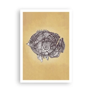 Poster - Decorazioni dell'oceano - 70x100 cm