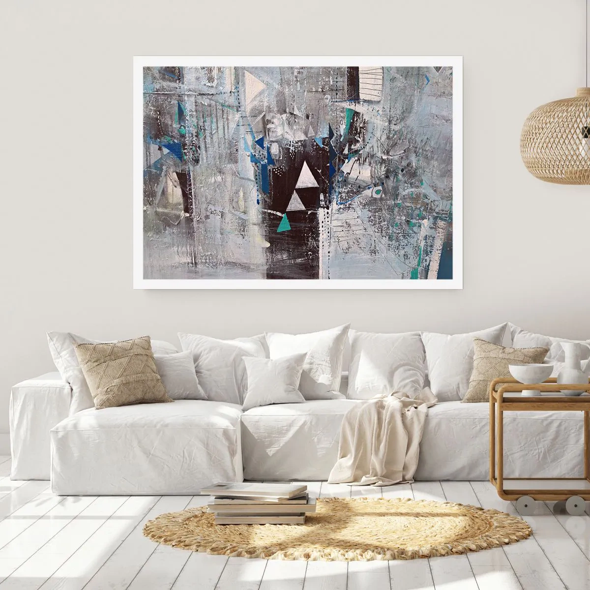 Poster - L'ordine superiore dei triangoli - 91x61 cm