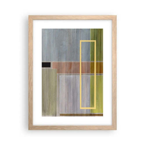 Poster in cornice rovere chiaro - Semplice e tranquillo - 30x40 cm