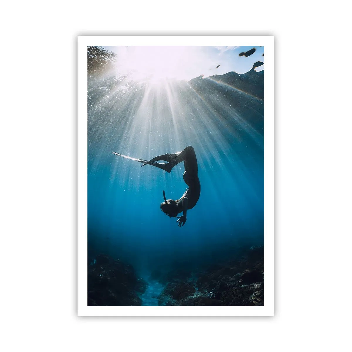 Poster - Danza subacquea - 70x100 cm