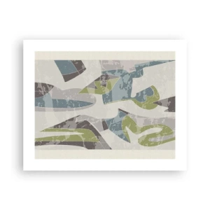 Poster - Composizione oltre il vetro - 50x40 cm