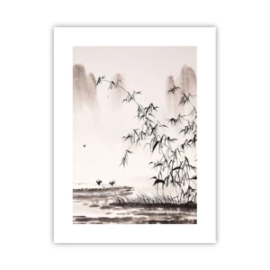 Poster - Il silenzio dei campi di riso - 30x40 cm