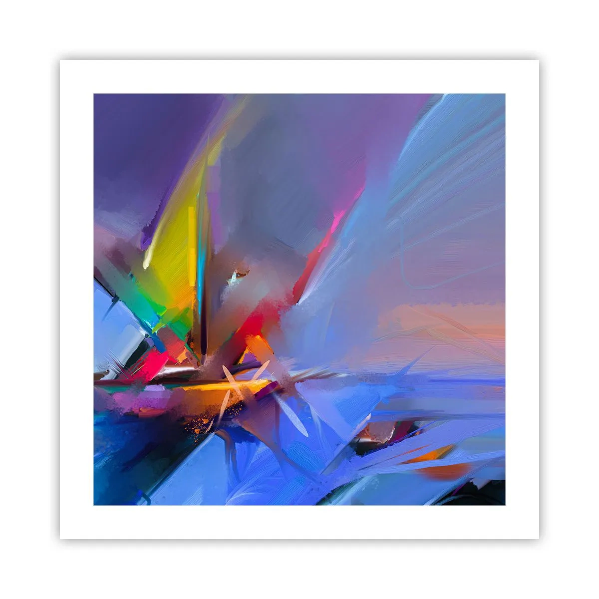 Poster - Eliche come un uccello - 50x50 cm