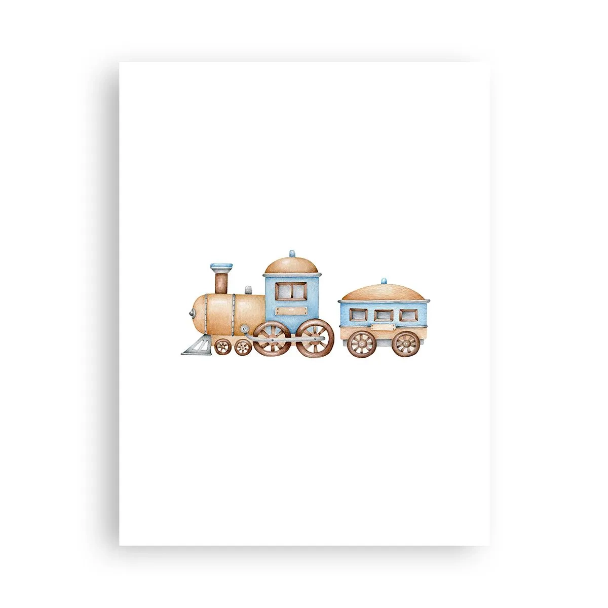 Poster - Fermo alla stazione... - 30x40 cm