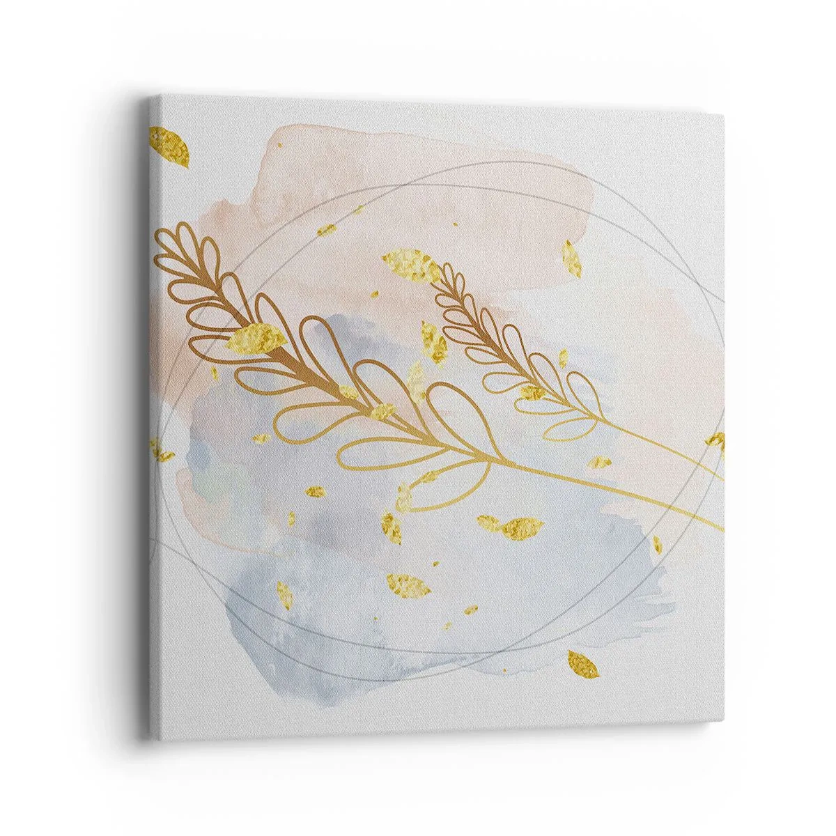 Quadro su tela - Stampe su Tela - Soffio d'oro - 40x40 cm