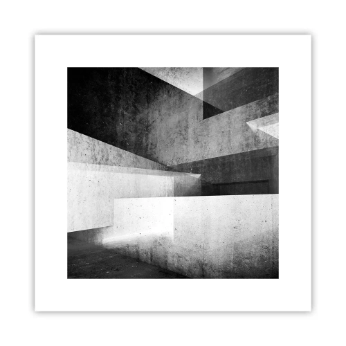 Poster - La struttura dello spazio - 30x30 cm