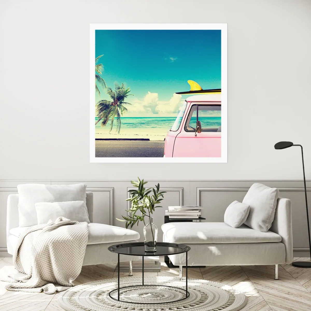 Poster - Tempo di vacanze - 50x50 cm