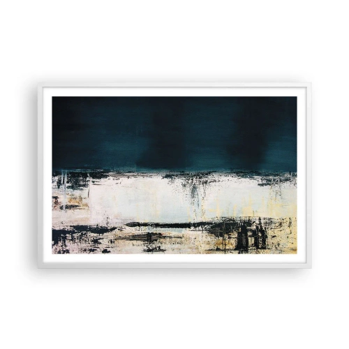 Poster in cornice bianca - Composizione orizzontale - 91x61 cm