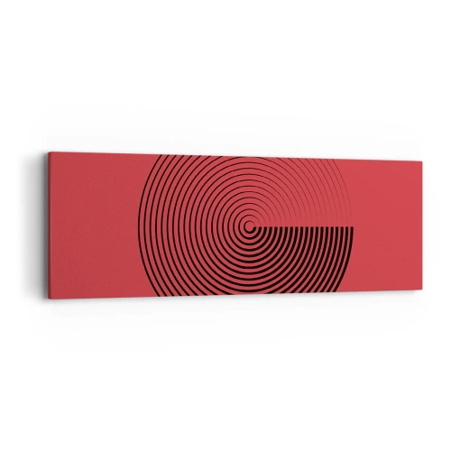 Quadro su tela - Stampe su Tela - Movimento circolare - 90x30 cm