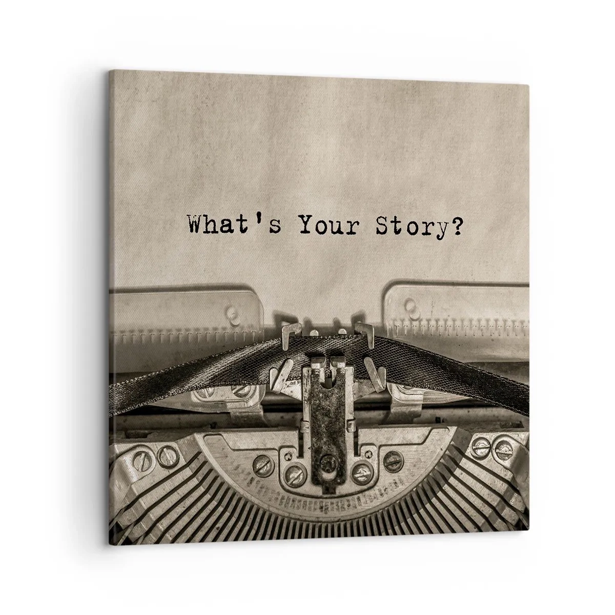 Quadro su tela - Stampe su Tela - Rispondimi - 50x50 cm